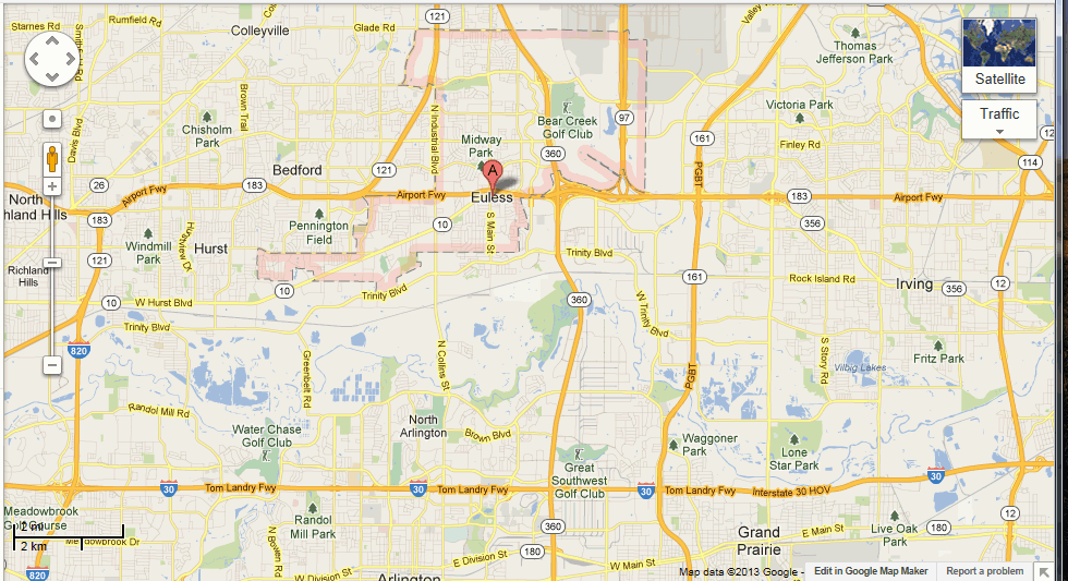 HEB Service Map